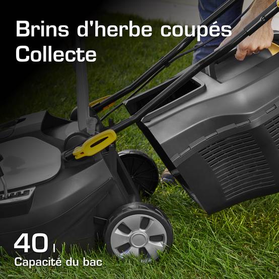 Alpina - Tondeuse AL1 3820 Li Kit, 38 cm, bac 40L, 2 batteries 20V (4Ah) - ALPINA - Image 5
