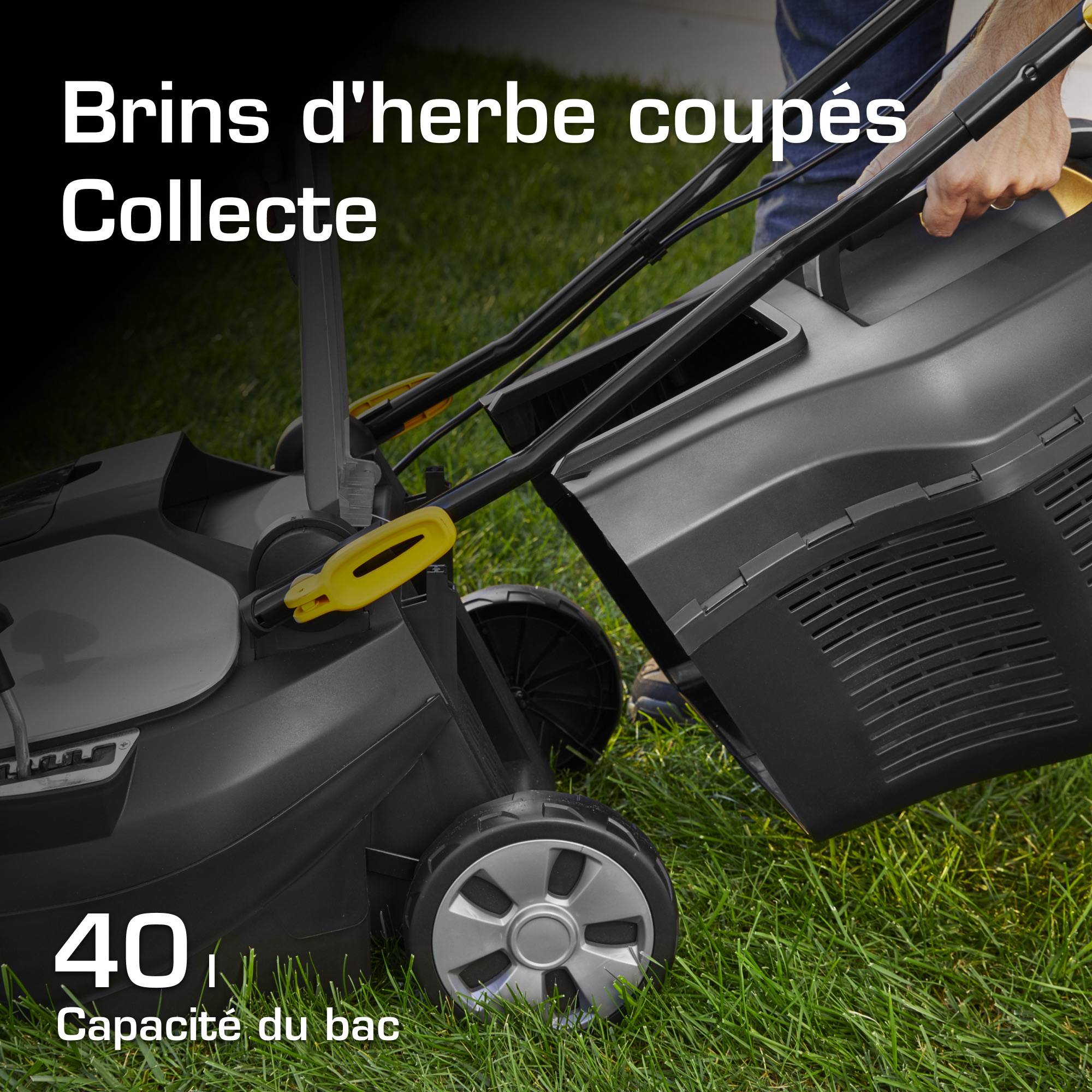 Alpina - Tondeuse AL1 3820 Li Kit, 38 cm, bac 40L, 2 batteries 20V (4Ah) - ALPINA - Image 5