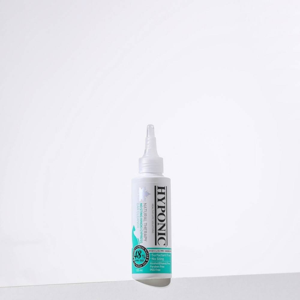 Nettoyant oreille naturel et hypoallergénique pour chat 120 ml HYPONIC - Image 3