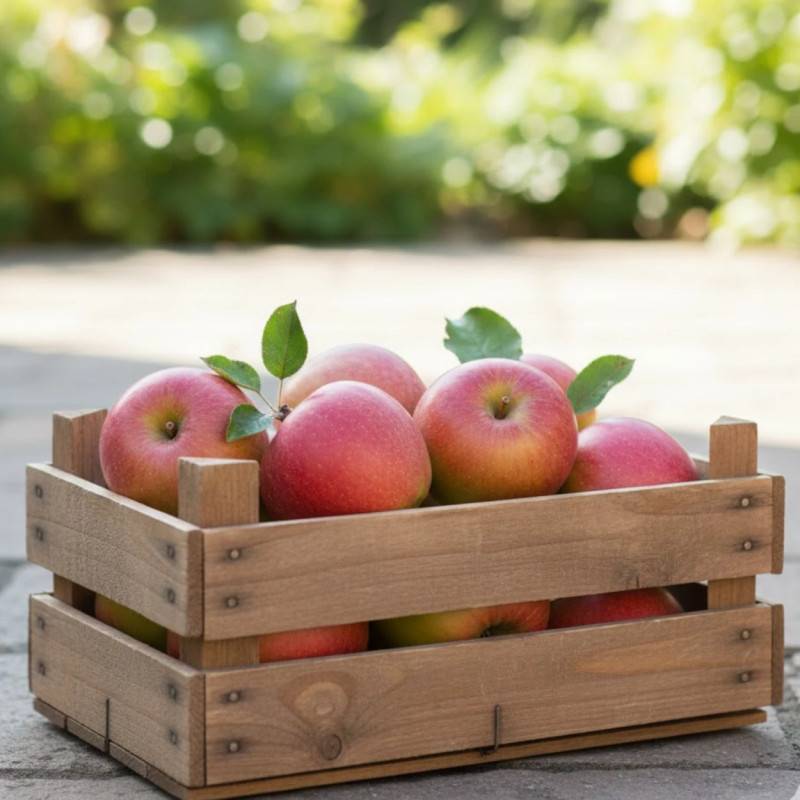 Pommier Croquella® 'Delgrina' - Bon rendement - Pot de 10 Litres - 1/4 tige - De 3,00 m à 5,00 m - Image 2