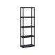 Dmora - Armoire d'extérieur Damme, Etagère d'extérieur, Armoire de balcon polyvalente, Armoire d'extérieur, Anthracite, 60x30h176 cm - Dmora - Image 6