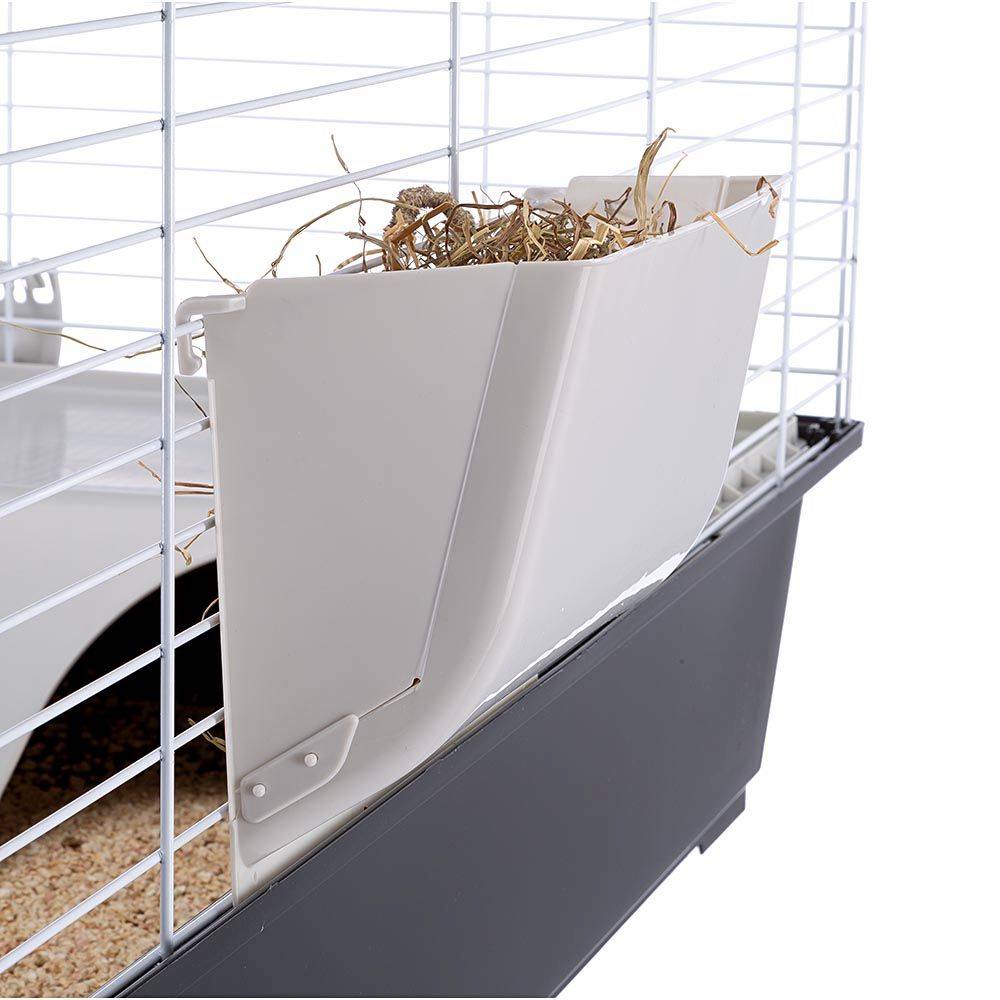 Ferplast - FERPLAST Cage pour Rongeurs CASITA 100 pour Lapins, Cochons d'Inde, Cochons d'Inde, en Métal, Accessoires inclus : Mangeoire, Abreuvoir, Abreuvoir, - Image 3