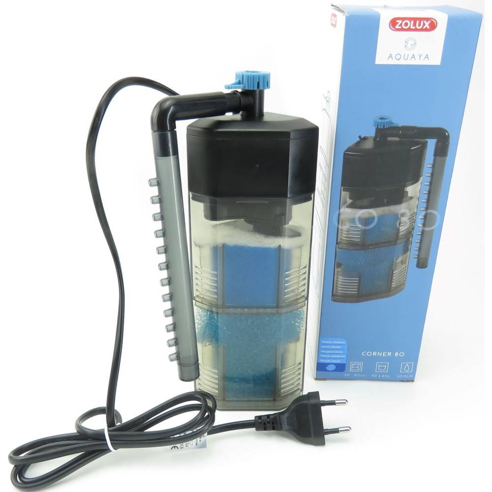 Zolux - Filtration intérieure corner 80 zolux 5 W pour aquarium de 40 à 80 L - Image 4
