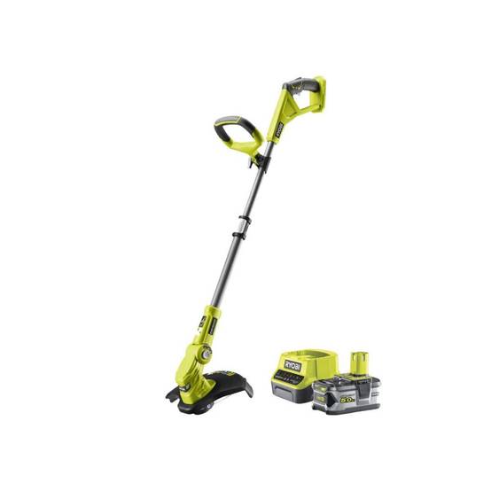 Ryobi - Pack RYOBI coupe bordure - dresse bordure 18V One+ OLT1832 - 1 batterie 5.0Ah - 1 chargeur rapide 2.0Ah RC18120-150 - Image 1