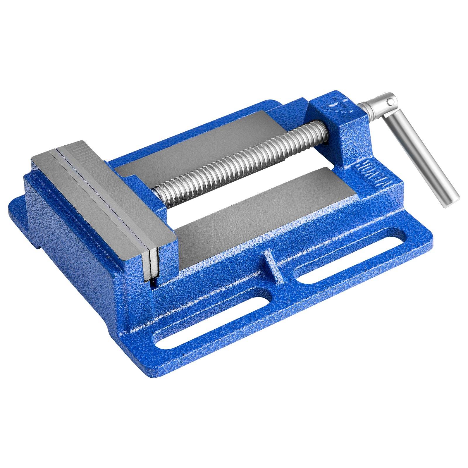 Vevor - VEVOR Étau de perceuse à colonne, largeur de mâchoire 101,6 mm, fonte robuste, base fendue, portable pour perçage et fraisage - Image 1