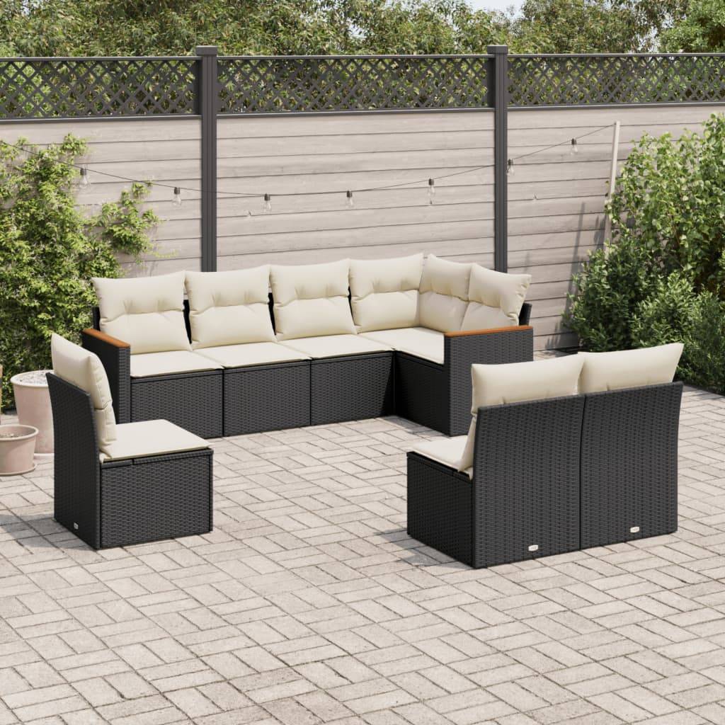 Salon de jardin 8 places poly rotin modulaire avec coffres de rangement ...