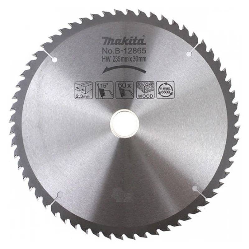 Makita - Lames carbure bois standard, pour scies circulaires MAKITA - taille Ø 165 mm x 16 Dents - MAKITA ACCESSOIRES - Image 5