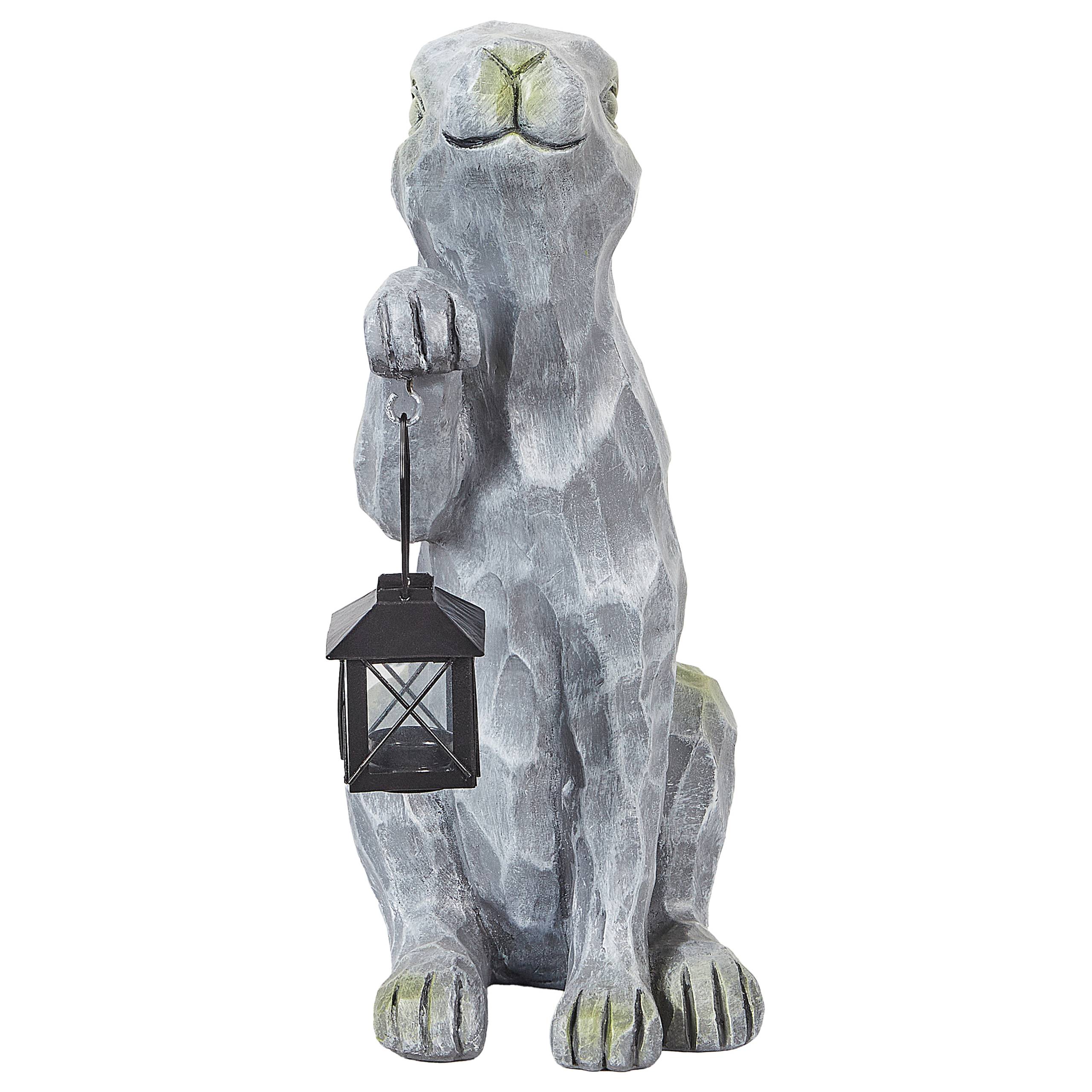 Beliani - Statue de jardin Oxyde de magnésium Gris ARGILLY - Beliani - Image 4