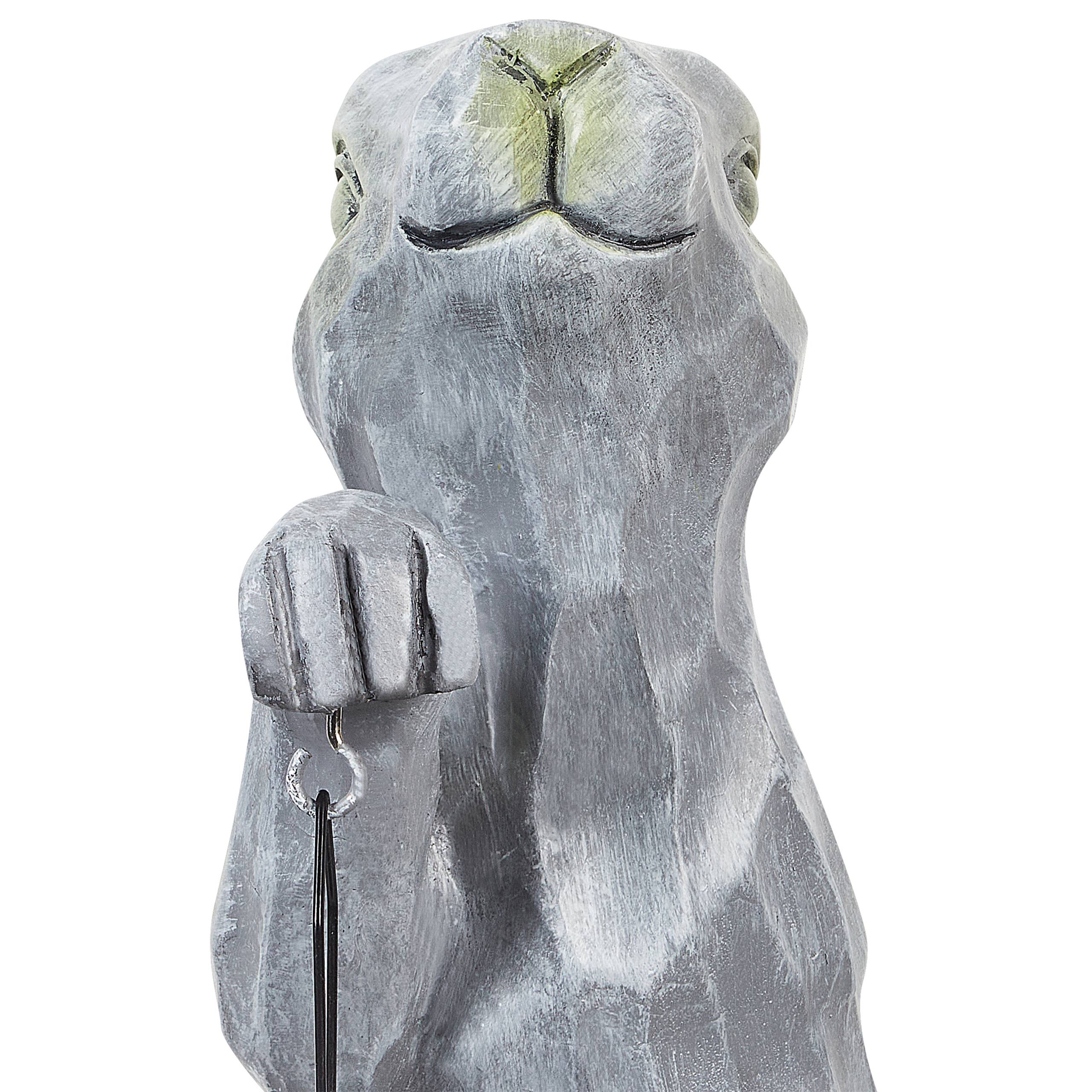 Beliani - Statue de jardin Oxyde de magnésium Gris ARGILLY - Beliani - Image 6