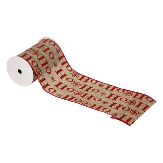 Guirlande ruban "ho ho ho" 5m x12 ATMOSPHERA CREATEUR D'INTERIEUR - Image 1