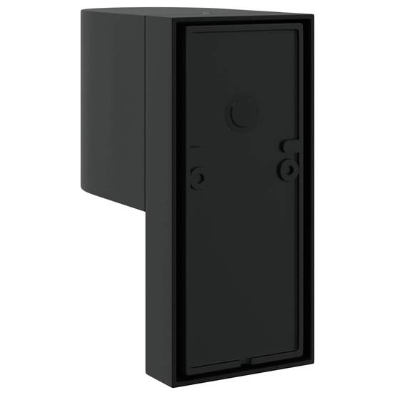 2pcs Appliques murales extérieures - Lampes murales extérieures Noir 12 x 7 x 15 cm g22 - Image 6