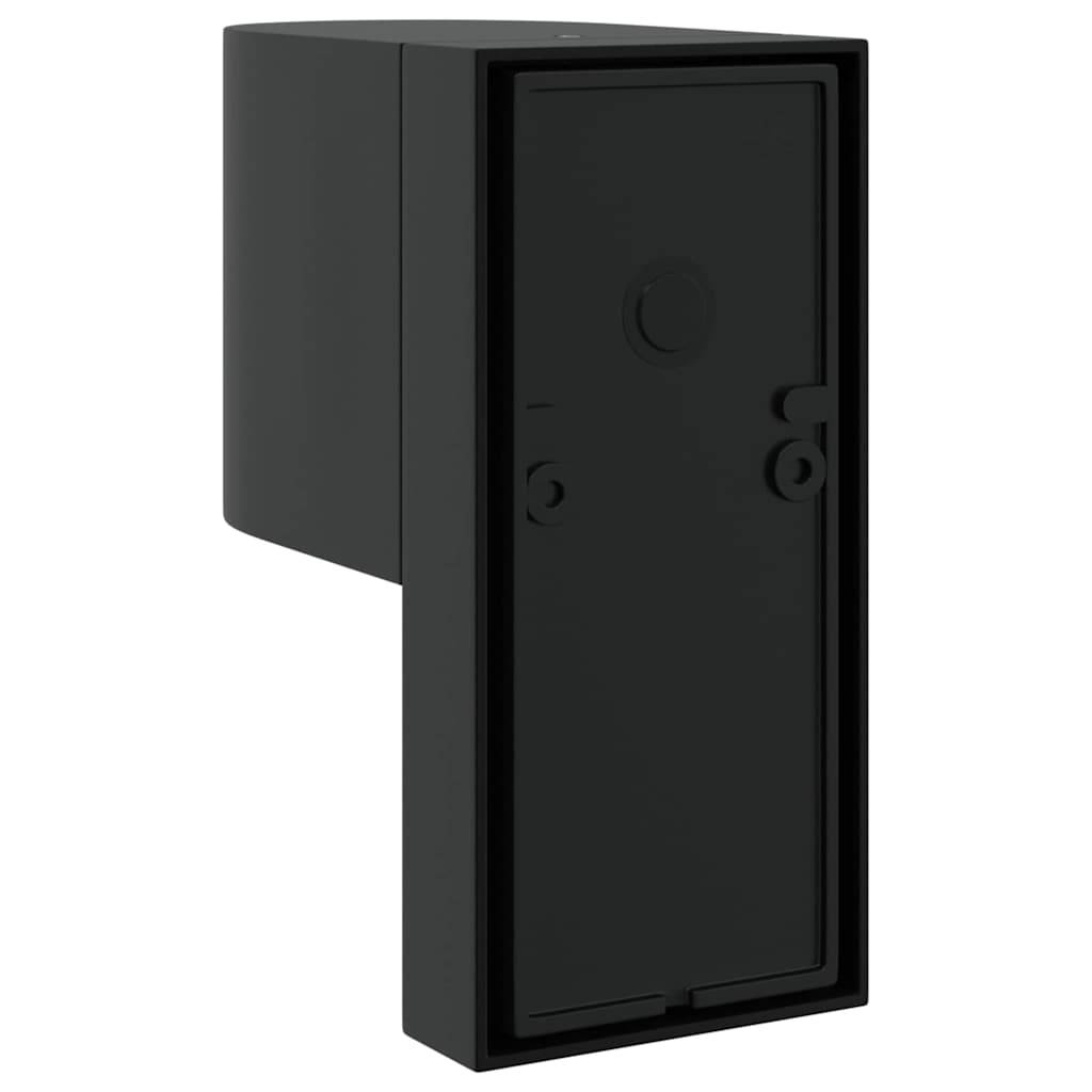 2pcs Appliques murales extérieures - Lampes murales extérieures Noir 12 x 7 x 15 cm g22 - Image 6
