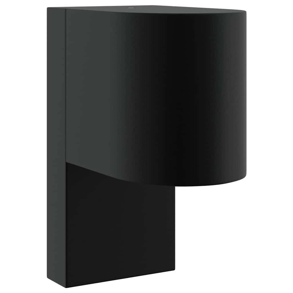 2pcs Appliques murales extérieures - Lampes murales extérieures Noir 12 x 7 x 15 cm g22 - Image 3