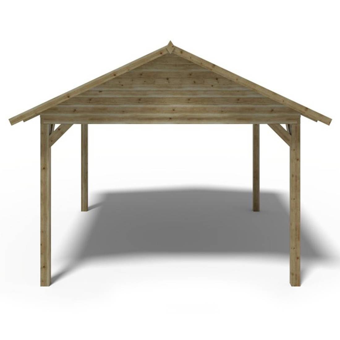 Altanka - Pergola de jardin 4.04x4.17m - traité - ALT36 - ALTANKA - Image 2