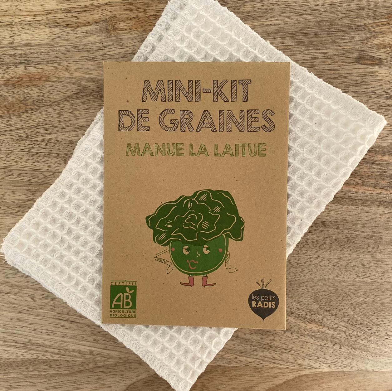 0 - Mini kit de graines - Manue la laitue - Mes Courses En Vrac