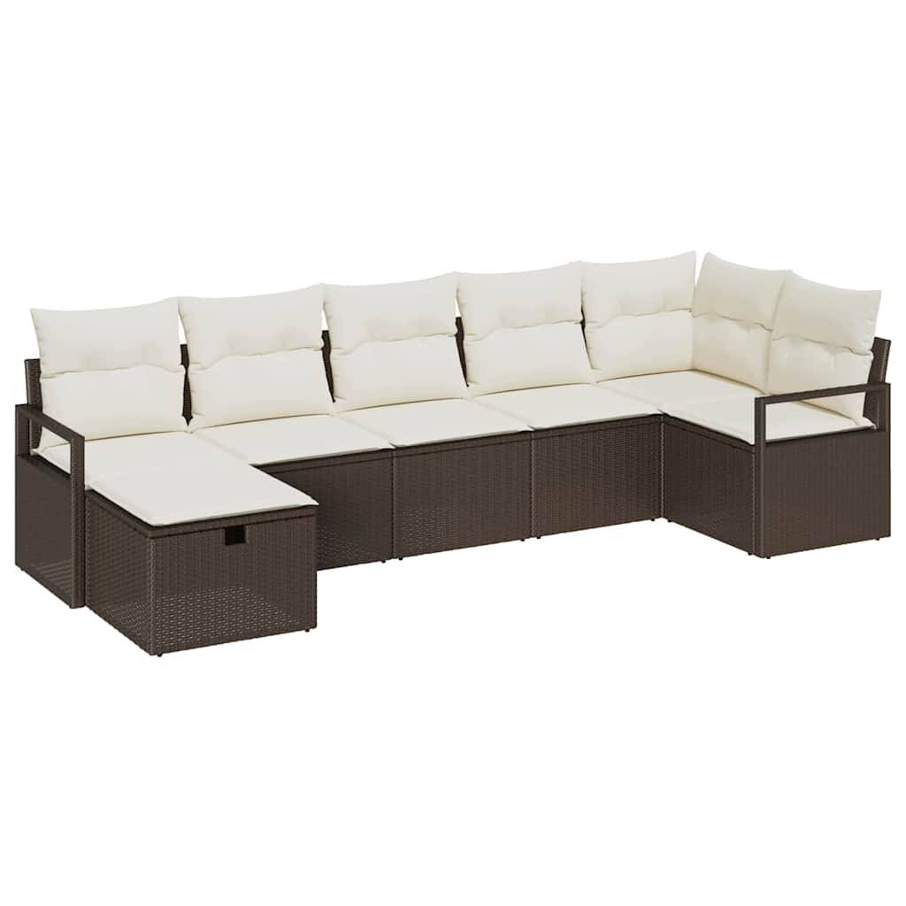 Vidaxl - Ensemble de Canapés avec coussin 4 pcs polyrotin vidaXL 3360529 - Image 2
