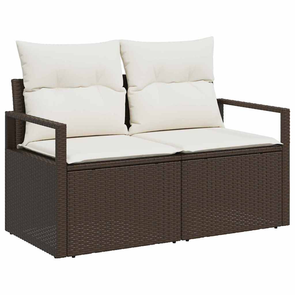 Vidaxl - Ensemble de Canapés avec coussin 4 pcs polyrotin vidaXL 3360529 - Image 5