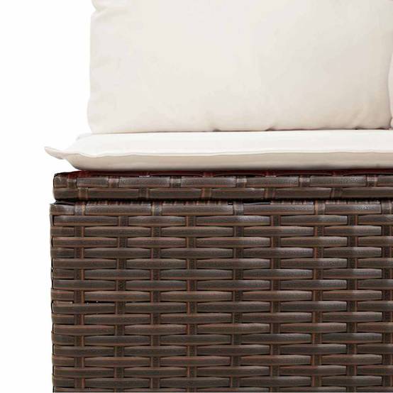 Vidaxl - Ensemble de Canapés avec coussin 4 pcs polyrotin vidaXL 3360529 - Image 10