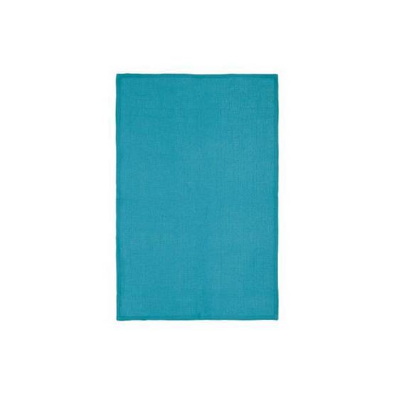 Lot de 3 Torchons "Imprimé" 45x70cm Bleu - Image 4