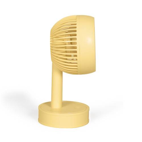 Livoo - Mini-Ventilateur de Bureau design USB jaune - Image 3