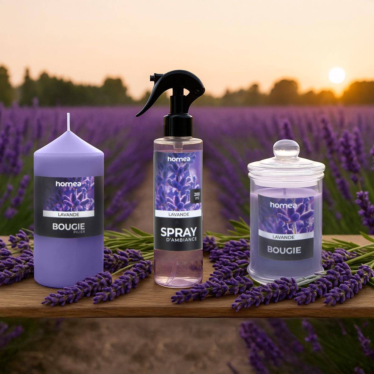 Spray d'Ambiance "Essentiel II" 200ml Lavande - Image 2