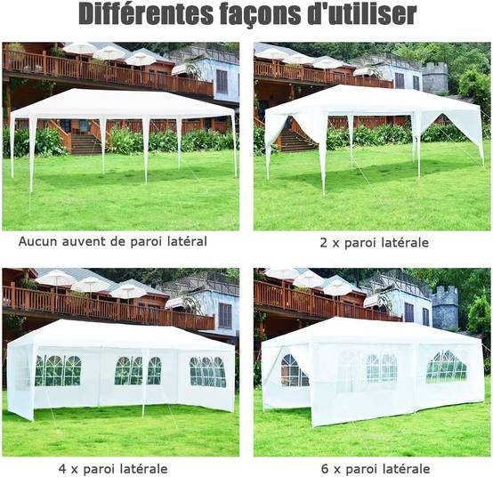 Tonnelle de Jardin/Barnum 3x6m-18㎡ Tente de Réception - Image 5