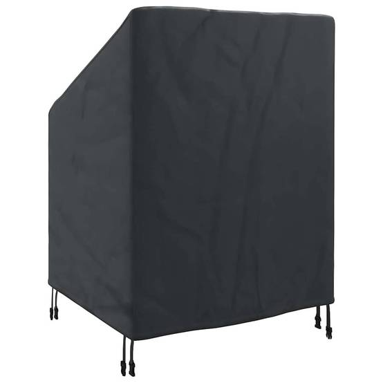 Housse Imperméable pour Fauteuil de Jardin Tissu 420D avec Protection UV Noir 75x78x100 cm – ComfortXL Outdoor Living - Image 3