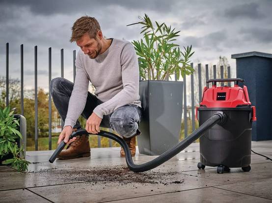 Einhell - Aspirateur eau/poussière TC-VC 1820 - 1250W - cuve plastique 20L - soufflerie - accessoires inclus Einhell - Image 3