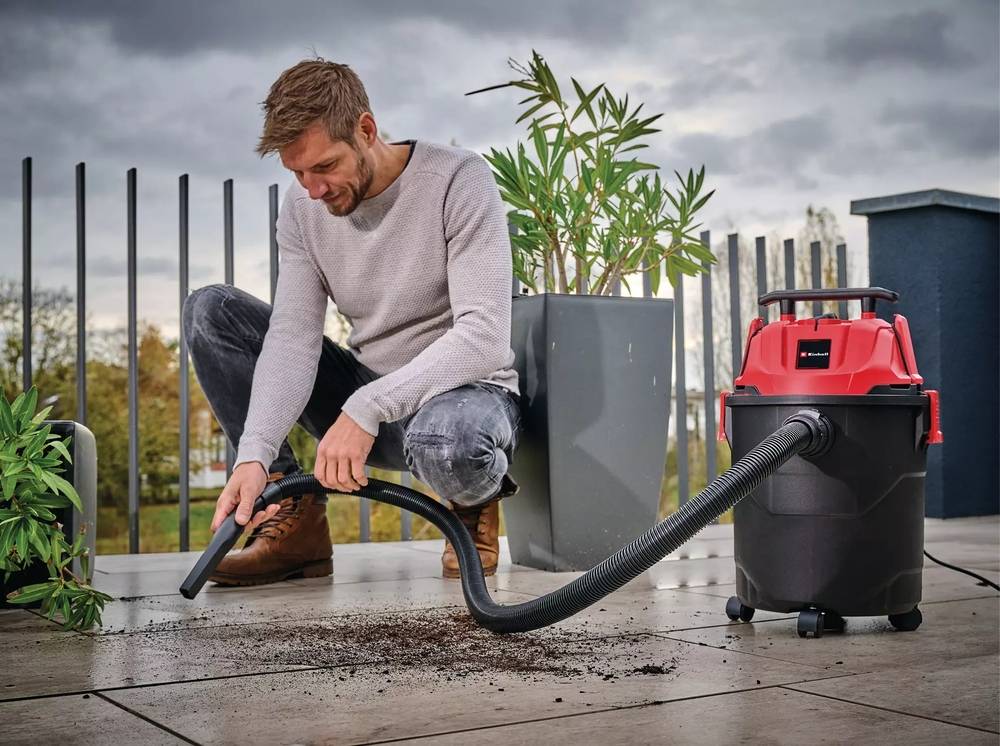 Einhell - Aspirateur eau/poussière TC-VC 1820 - 1250W - cuve plastique 20L - soufflerie - accessoires inclus Einhell - Image 3