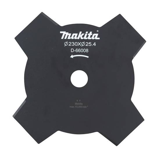 Lame pour débroussailleuse 4 dents MAKITA D-66008 230x25.4mm Makita - Image 1