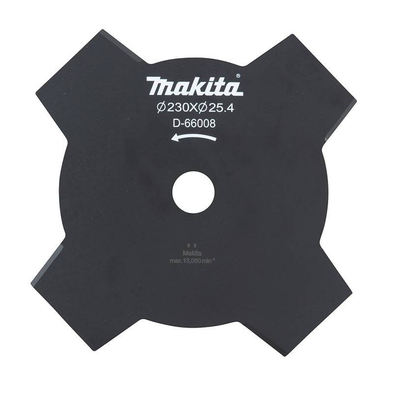 Lame pour débroussailleuse 4 dents MAKITA D-66008 230x25.4mm Makita - Image 1