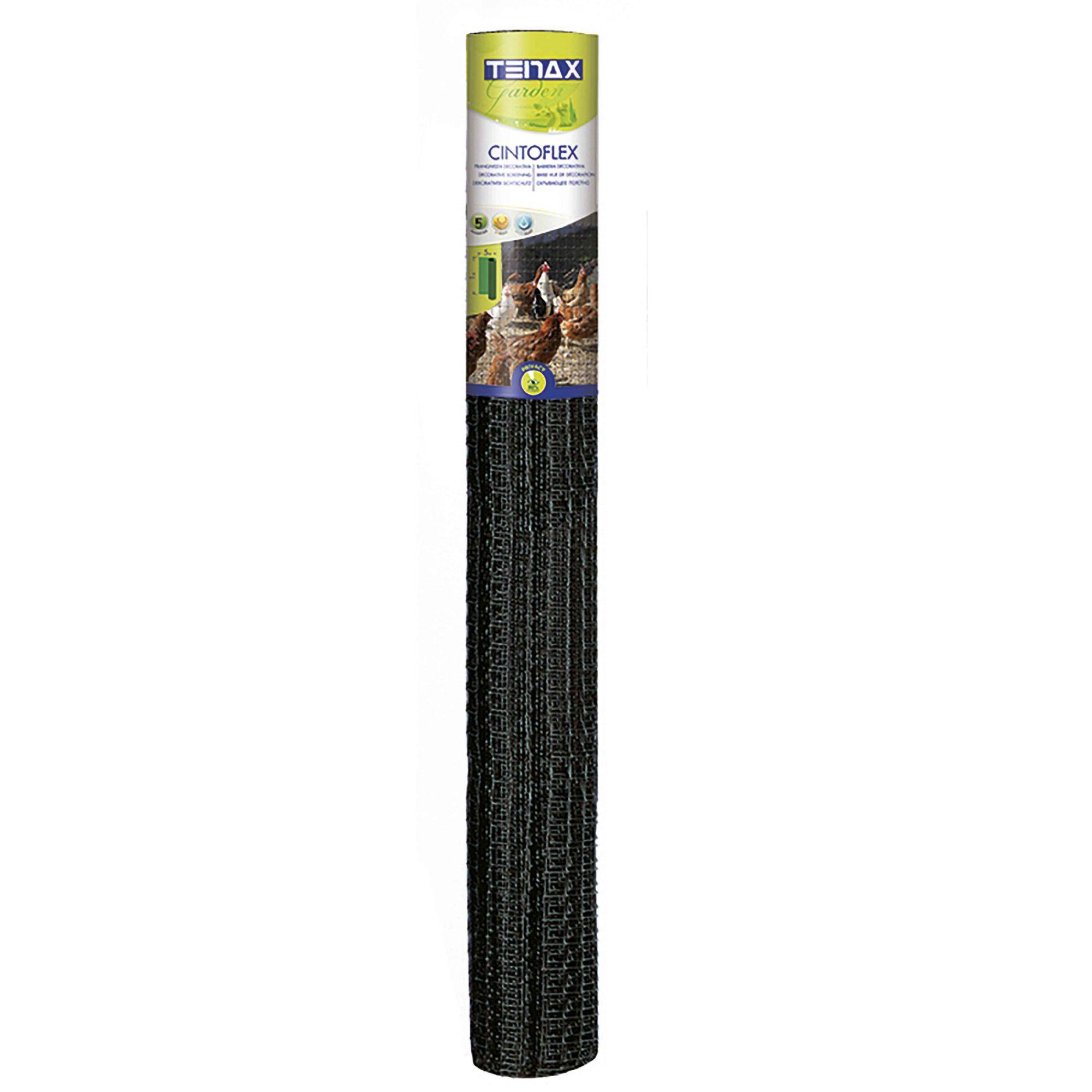 Grillage plastique noir 1x10m - Image 2