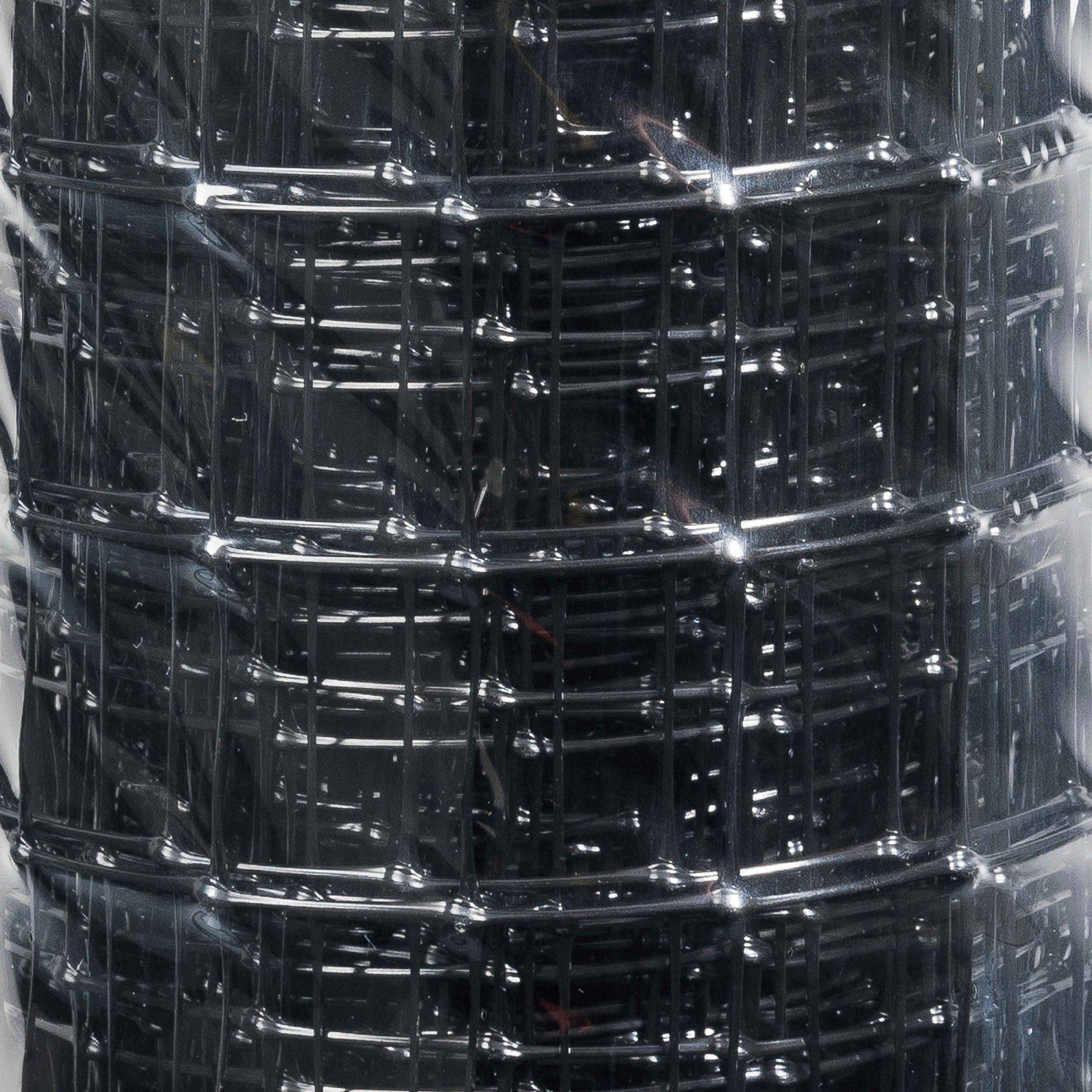 Grillage plastique noir 1x10m - Image 3
