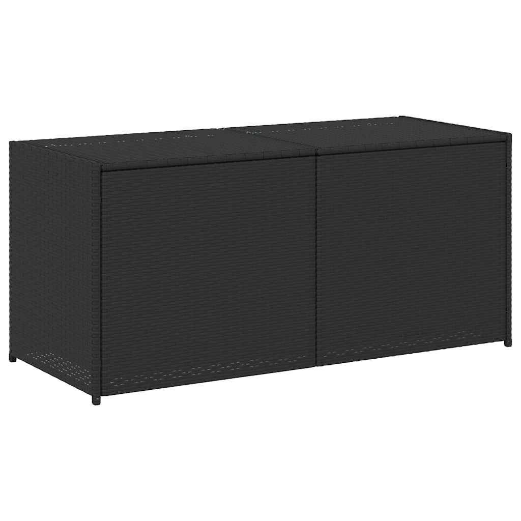 PANGIVO - Coffre de jardin résine tressée noir 120 x 50 x 56 cm - PANGIVO - Image 2