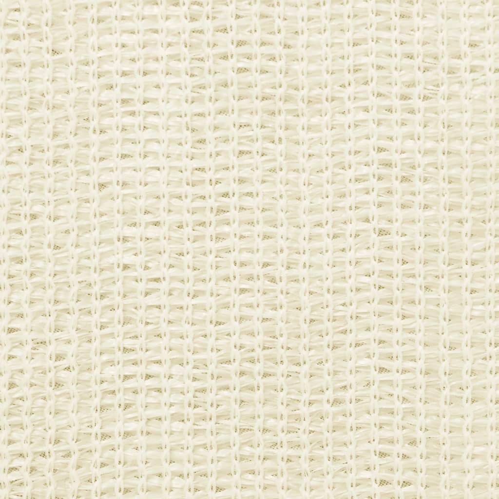 Écran de balcon PEHD crème 500 x 75 cm - PANGIVO - Image 3