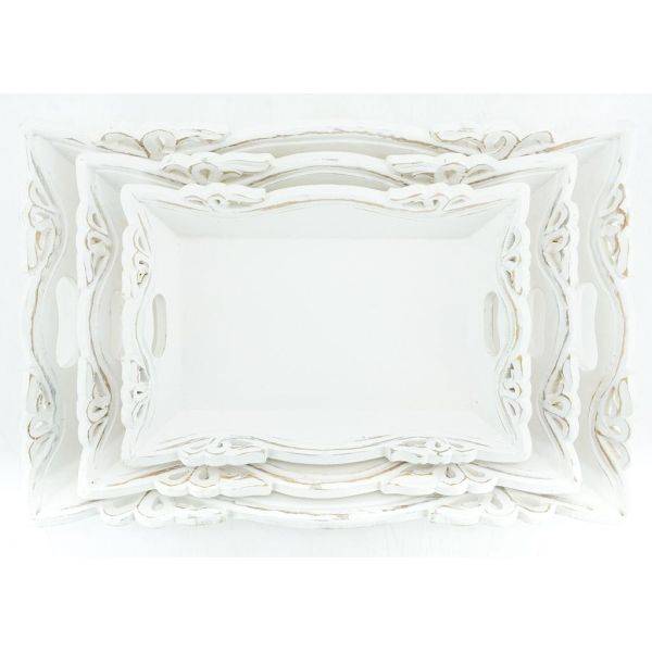 Aubry Gaspard - Plateaux en manguier blanc (Lot de 3) Aubry Gaspard - Image 4