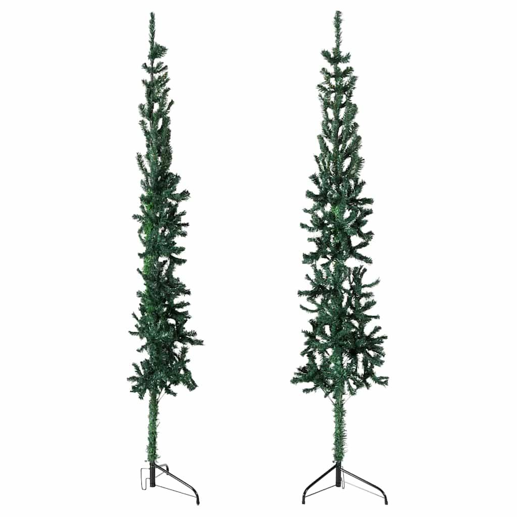 ComfortXL - Demi-sapin de Noël mural PVC gain de place pour salon Vert 240 cm – ComfortXL Outdoor Living - Image 4