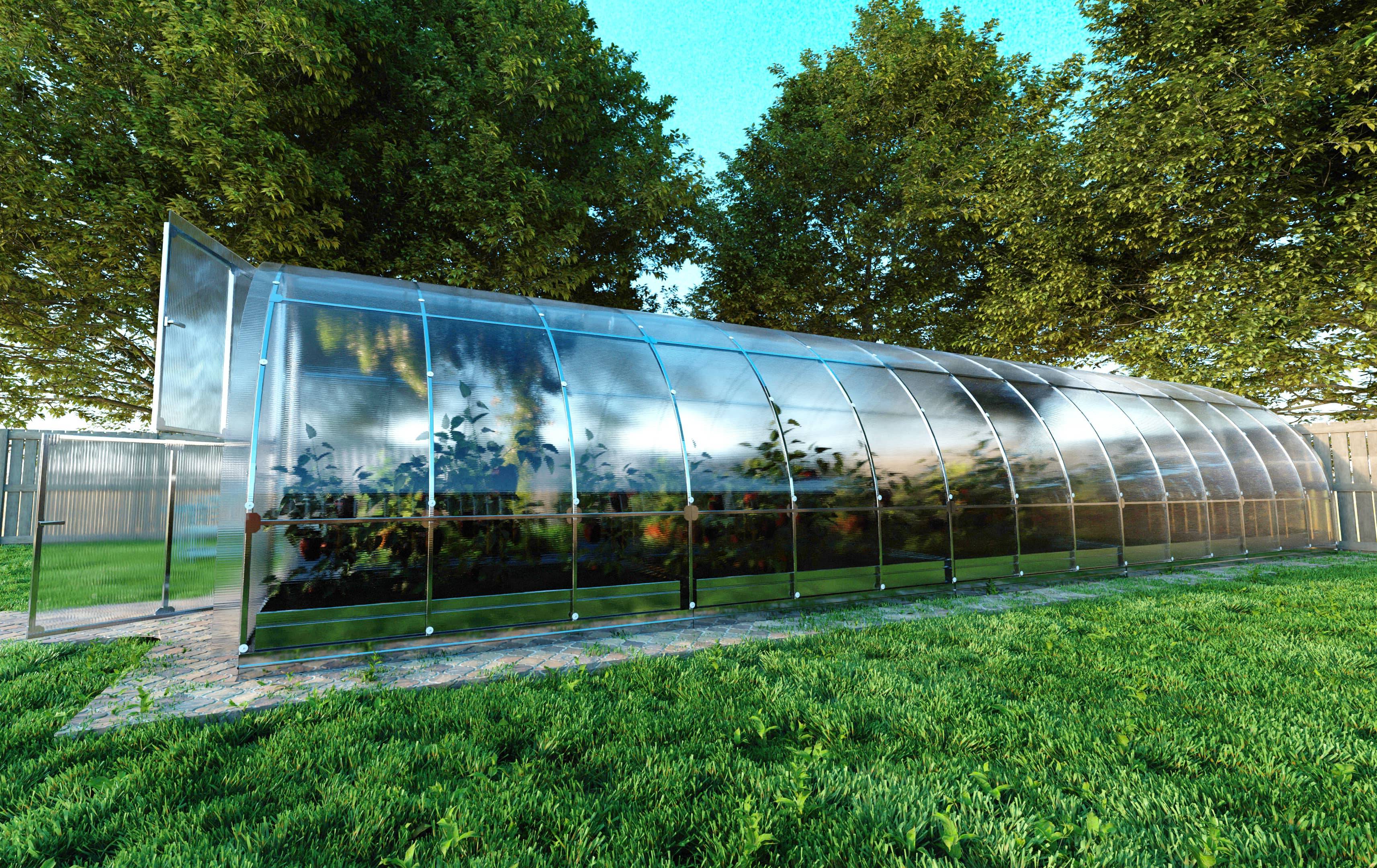 KLASIKA GREENHOUSES - Serre KLASIKA TUBE 3 x 4 m (12 m²), 6 mm avec revêtement en polycarbonate - Image 3