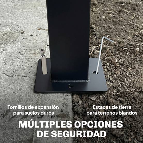 Tente de jardin avec double toit, cenador avec parois en maille UPF50+ pour exterieur terrasse 360x300x275 cm, gris - Image 9