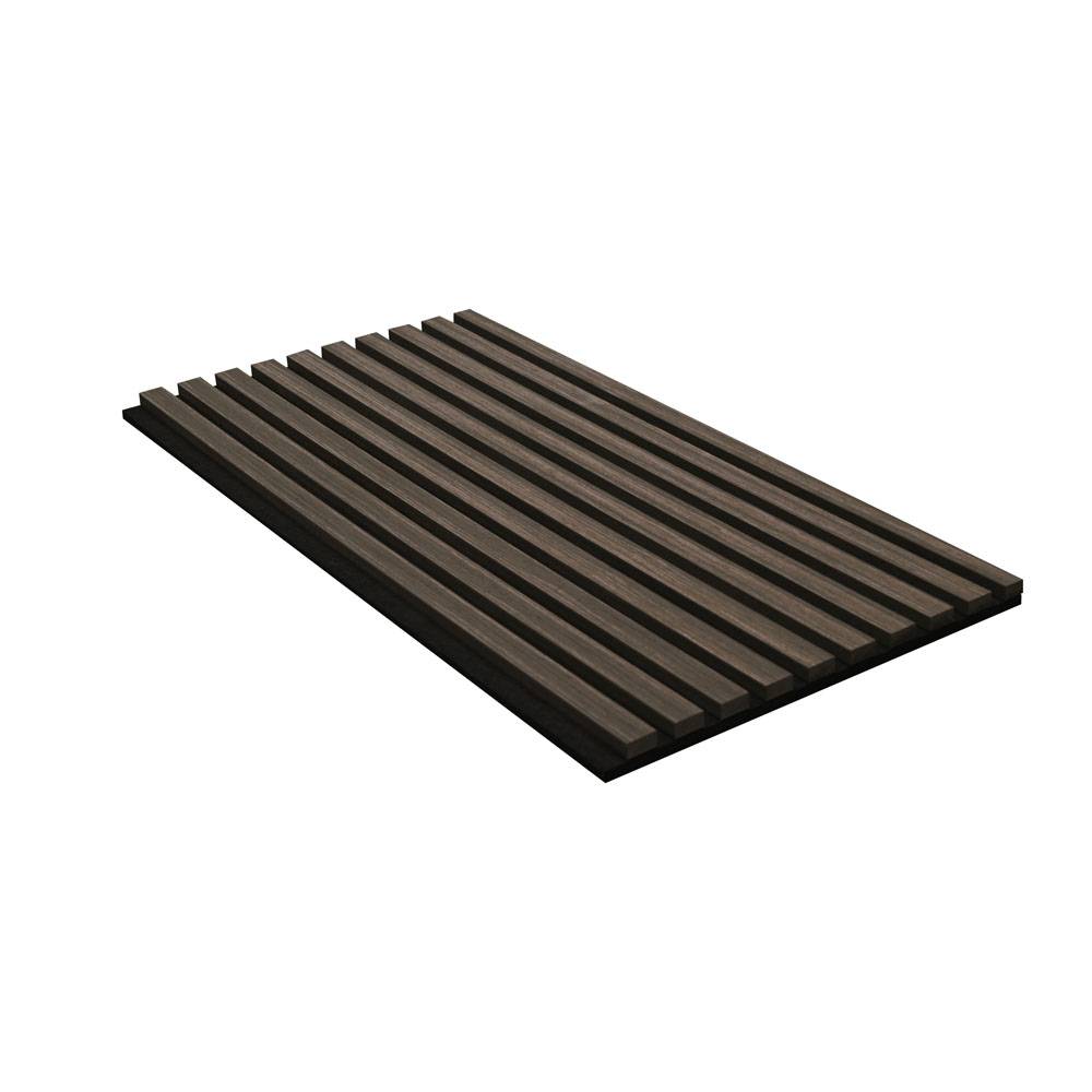 Home Deluxe - HOME DELUXE Panneau acoustique SONIC Smoked Oak - 80 x 40 cm I Panneaux acoustiques en bois Panneau mural Panneau acoustique Panneau MDF Revêtement - Image 2