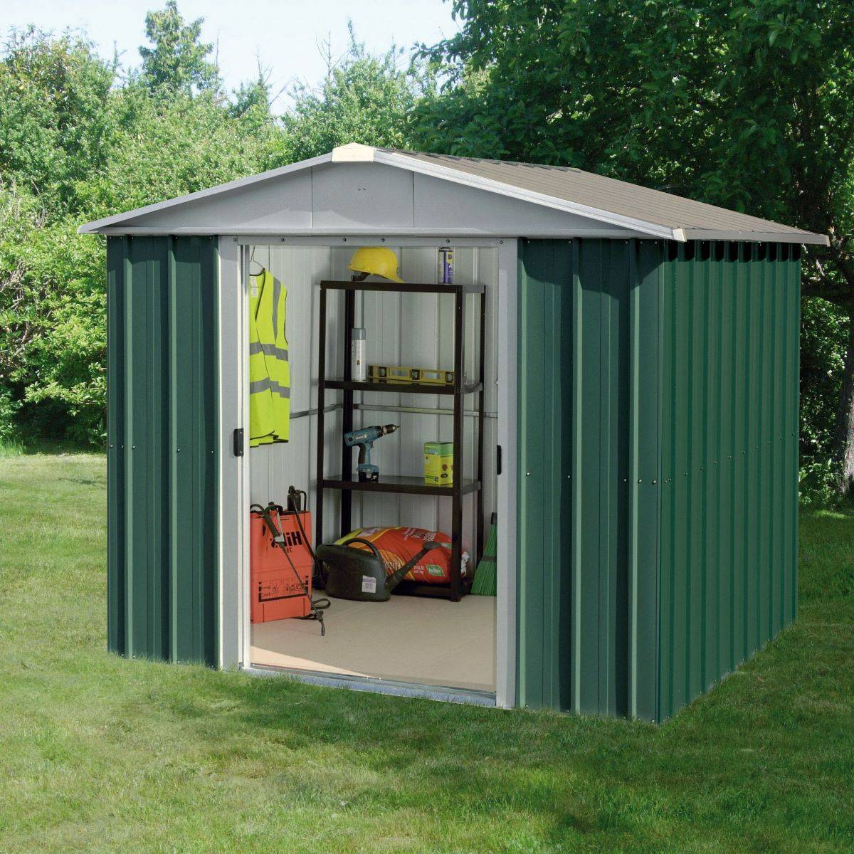 Yardmaster - Abri de jardin métal 5,25m² 87GEYZ Yardmaster - Image 1