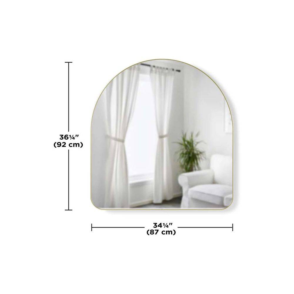 Umbra - Miroir mural cintré 91 cm Hubba - Image 3