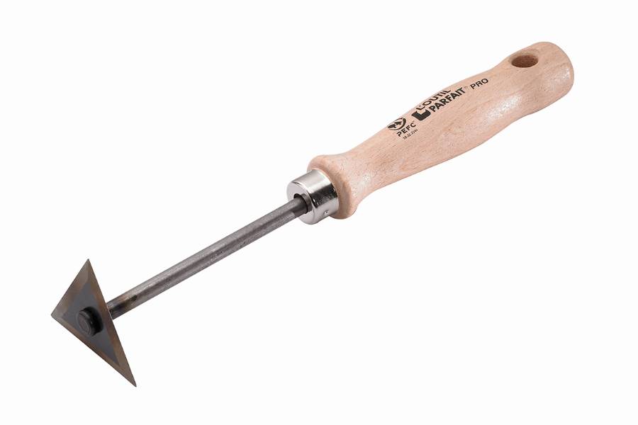 Grattoir triangle 6 cm PEFC - OUTIL PARFAIT - 360006