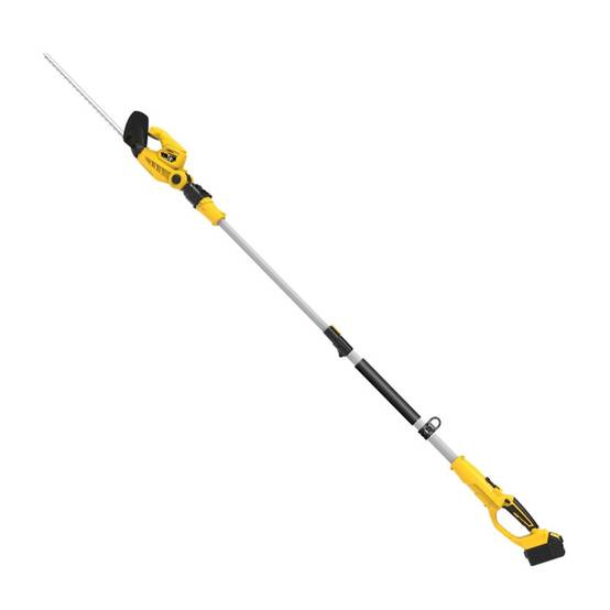 Garland - Taille-haies télescopique modulable à batterie (non incluse) GARLAND SET KEEPER 20V 293F-V23 - Coloris - Jaune - Image 2