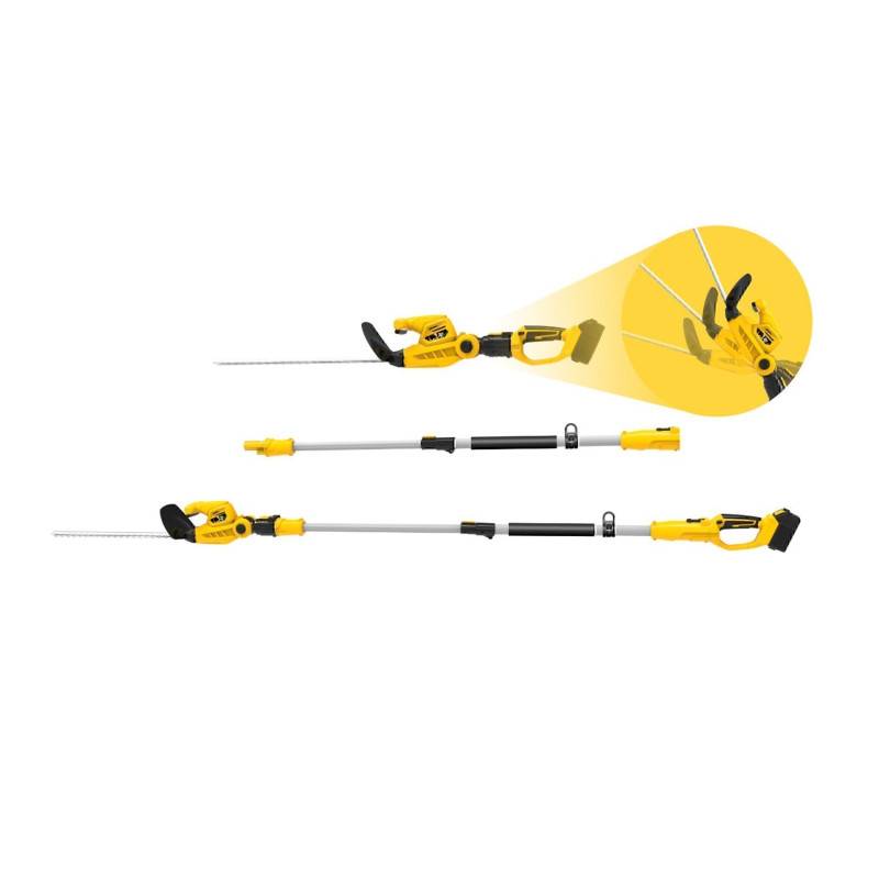 Garland - Taille-haies télescopique modulable à batterie (non incluse) GARLAND SET KEEPER 20V 293F-V23 - Coloris - Jaune