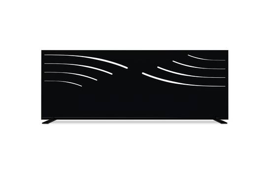 Casanoov Lot de 2 panneaux décoratifs VELETA Noir H.160 cm motifs côté droit - Image 8