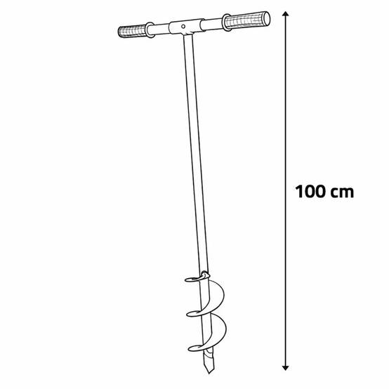 Ribimex - Tarière manuelle diamètre 10 cm - Image 3