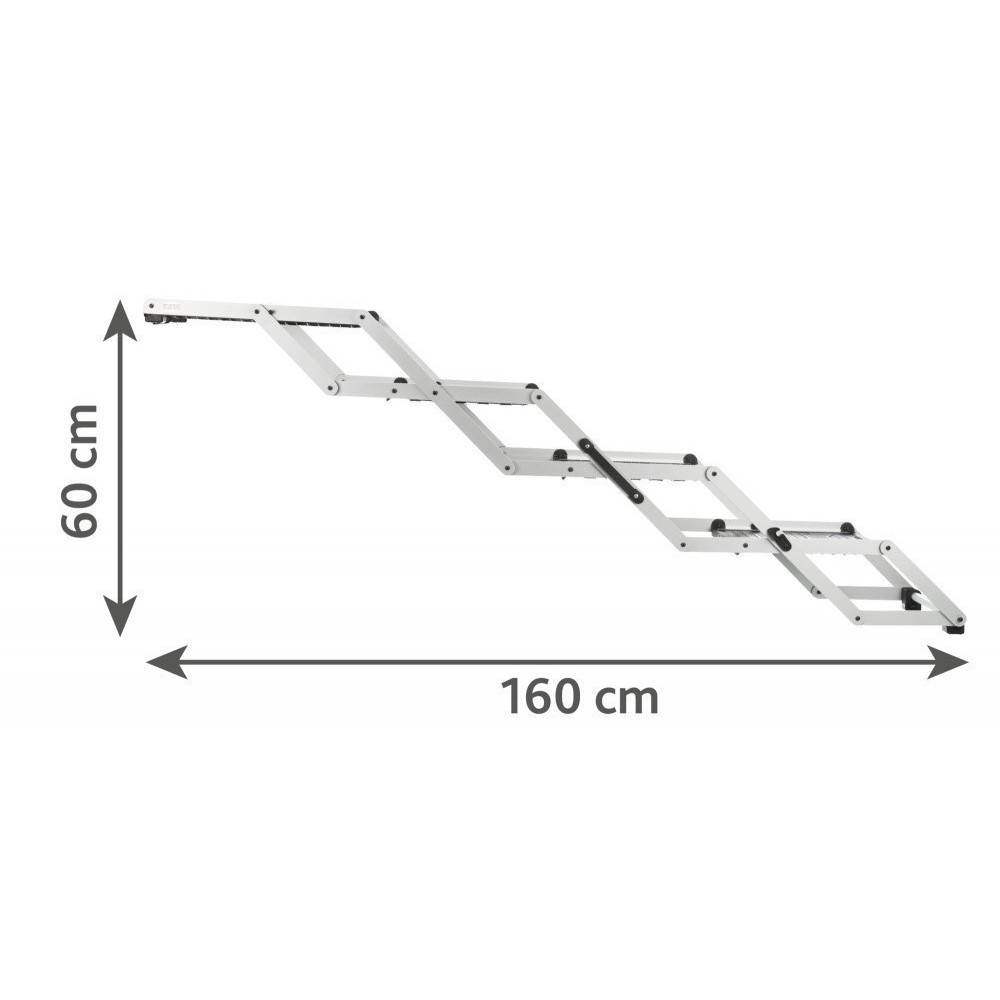 Animallparadise - Rampe de 4 marches pliantes, en aluminium TPR pour chiens - Image 6