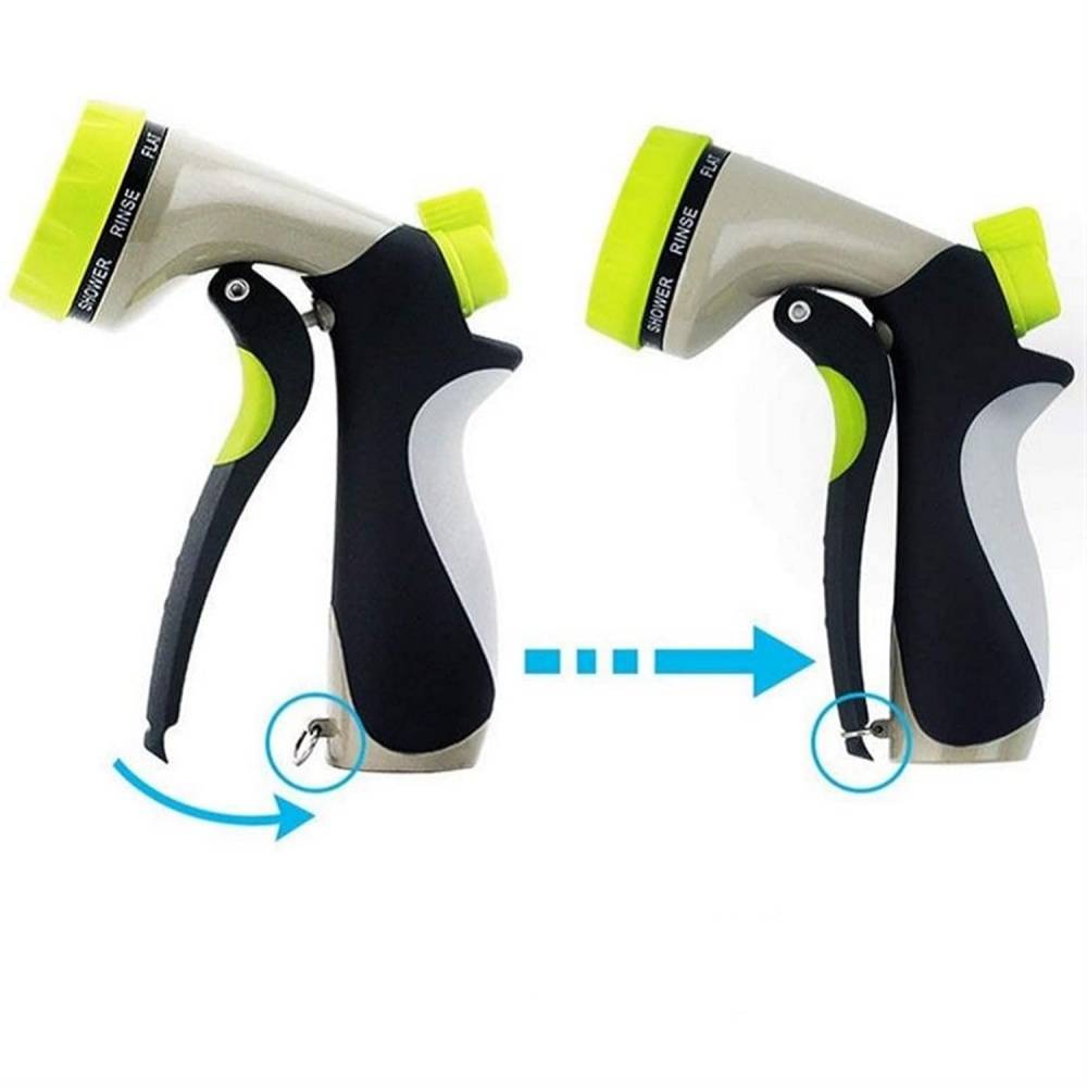 Pistolet à eau haute pression - 8 modes réglables - Économie eau 90% - Verrouillage mains libres DtopbuyAge - Image 3