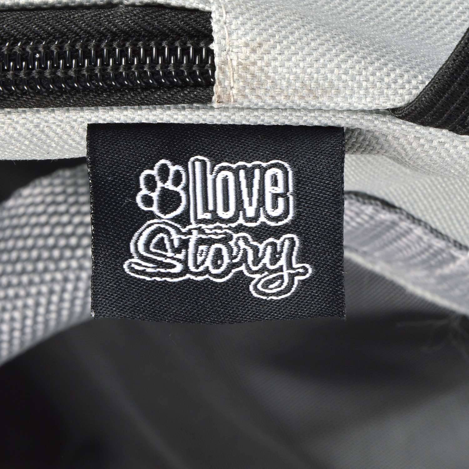 Love Story - Sac de transport pour chat et chien - Gris - Love Story - Image 4